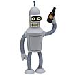 Futurama Super Heavyweight Die-Cast Metal Bender Figure